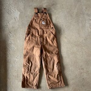 Carhartt Kids Tan Overalls